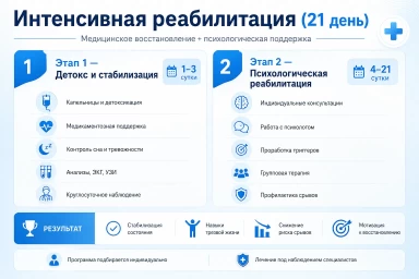 Реабилитация за 21 день во Владимире